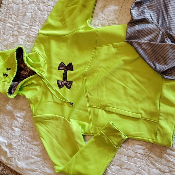 💥2 Under Armour Hoodie & Xersion Hoodies sz S Men's Camo - Picture 2 of 6